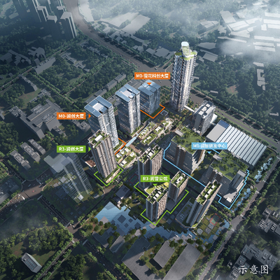 雪花科创城润智研发中心封顶!2024年底完工